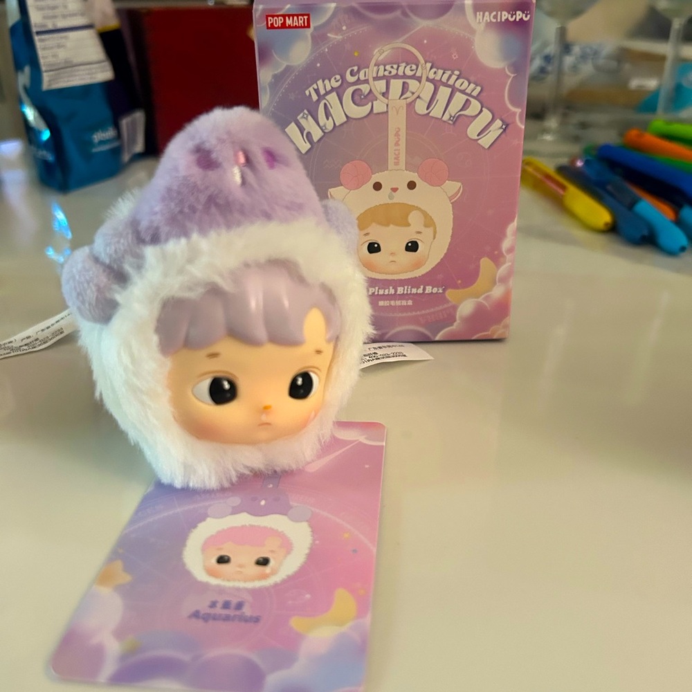 Aquarius Plush Hacipupu Pop Mart
